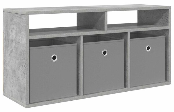 Alacsony szekrény fiókkal Beton Szürke 87 x 27,5 x 43 cm