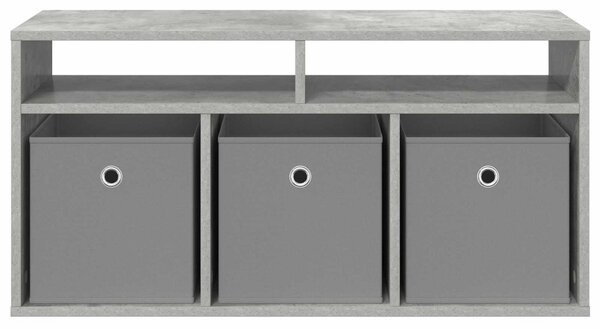 Alacsony szekrény fiókkal Beton Szürke 87 x 27,5 x 43 cm