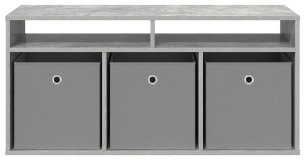 Alacsony szekrény fiókkal Beton Szürke 102 x 32 x 48,5 cm