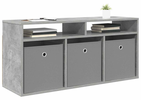 Alacsony szekrény fiókkal Beton Szürke 102 x 32 x 48,5 cm