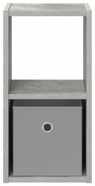 Éjjeli asztal 2 db Beton Szürke 25,5 x 22 x 49,5 cm Szerelt Fa