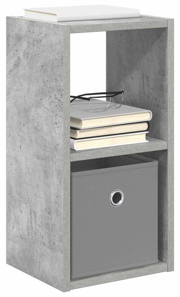 Éjjeli asztal 2 db Beton Szürke 25,5 x 22 x 49,5 cm Szerelt Fa