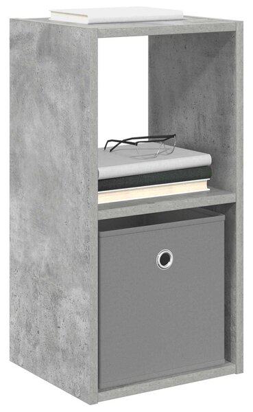Éjjeli asztal 2 db Beton Szürke 30,5 x 27 x 59,5 cm Szerelt Fa
