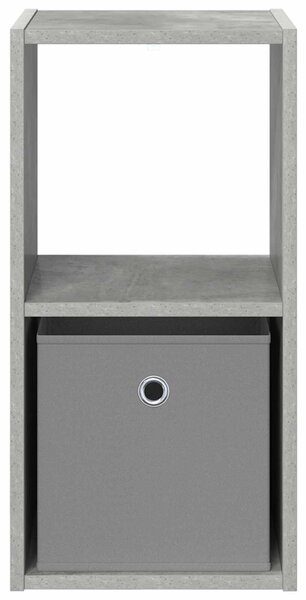 Éjjeli asztal 2 db Beton Szürke 30,5 x 27 x 59,5 cm Szerelt Fa