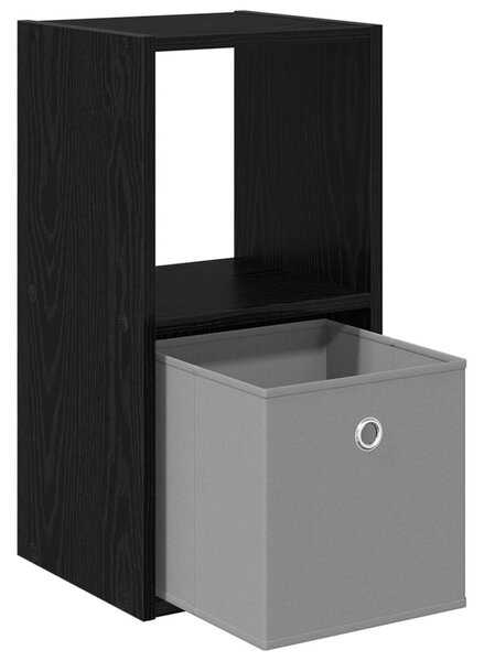Éjjeli asztal Fekete tölgy 30,5 x 27 x 59,5 cm Szerelt Fa