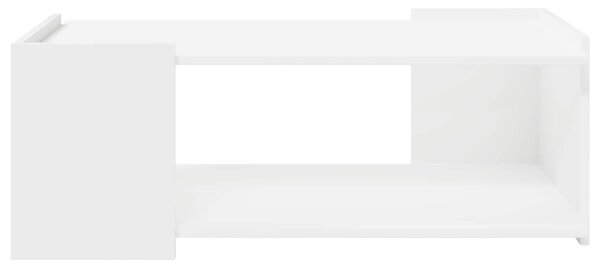 Dohányzóasztal Fehér 90 x 50 x 33 cm Szerelt Fa