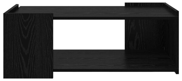 Dohányzóasztal Fekete Tölgy 90 x 50 x 33 cm Szerelt Fa