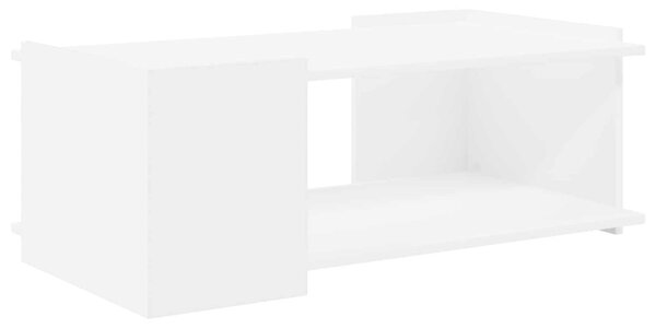 Dohányzóasztal Fehér 90 x 50 x 33 cm Szerelt Fa