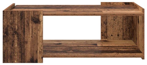 Dohányzóasztal Antik Fa 90 x 50 x 33 cm Szerelt Fa