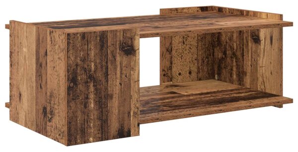 Dohányzóasztal Antik Fa 90 x 50 x 33 cm Szerelt Fa