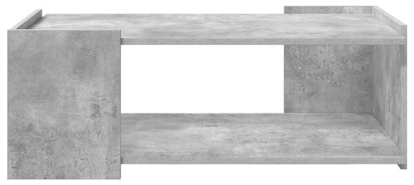Dohányzóasztal Betonszürke 90 x 50 x 33 cm Szerelt Fa