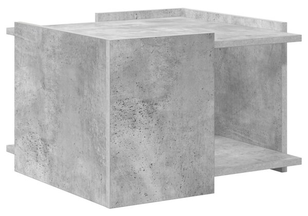 Dohányzóasztal Betonszürke 50,5 x 50 x 33 cm Szerelt Fa
