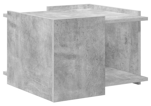 Dohányzóasztal Betonszürke 50,5 x 50 x 33 cm Szerelt Fa