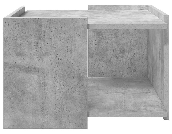 Dohányzóasztal Betonszürke 50,5 x 50 x 33 cm Szerelt Fa