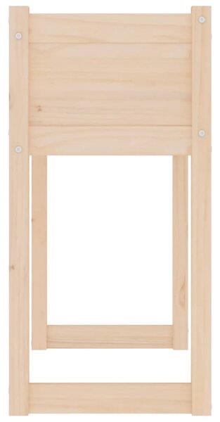 Tömör fenyő növénytartó 78x40x81 cm
