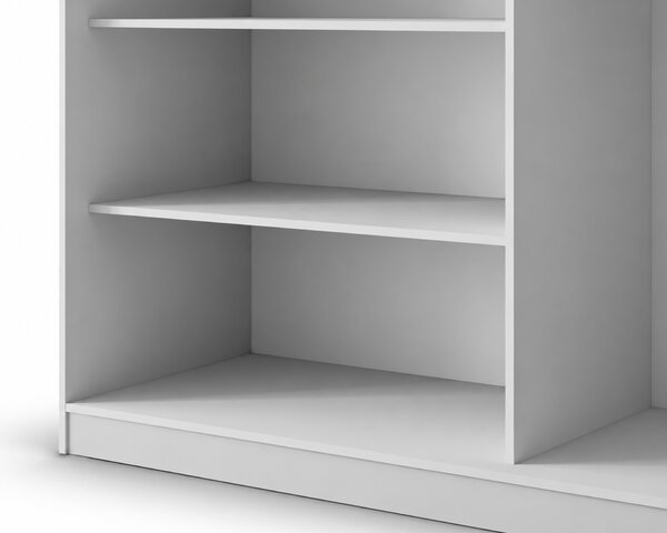MODIN gardróbszekrény 120x215x65 - fehér