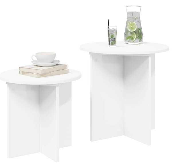 Kisasztal készlet tárolóval 2 pcs Mérnöki fa