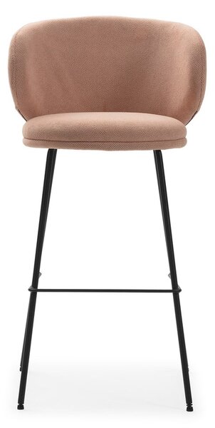 Világos rózsaszín bárszék szett 2 db-os (ülésmagasság 65 cm) Rush – Marckeric