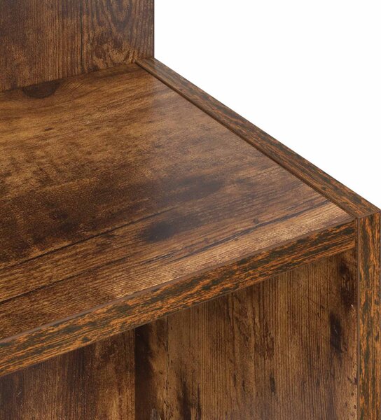 Oldal asztal Füstös Tölgy Ø 39,5 x 55 cm Szerelt Fa
