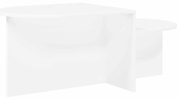 Dohányzóasztal Fehér 100 x 50 x 40 cm Szerelt Fa