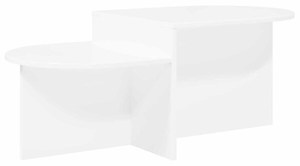 Dohányzóasztal Fehér 100 x 50 x 40 cm Szerelt Fa