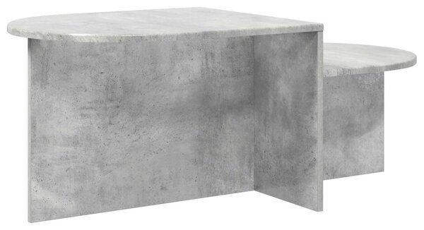 Dohányzóasztal Betonszürke 100 x 50 x 40 cm Szerelt Fa