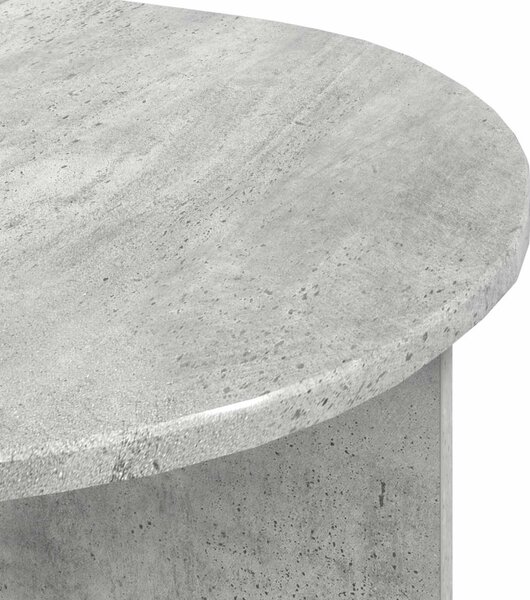 Dohányzóasztal Betonszürke 100 x 50 x 40 cm Szerelt Fa