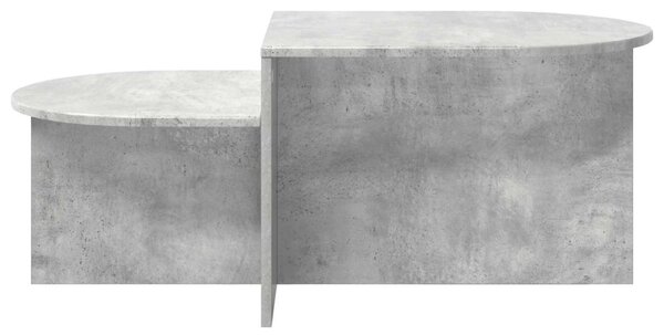 Dohányzóasztal Betonszürke 100 x 50 x 40 cm Szerelt Fa