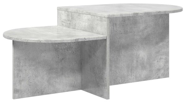 Dohányzóasztal Betonszürke 100 x 50 x 40 cm Szerelt Fa