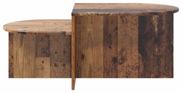 Dohányzóasztal Antik Fa 100 x 50 x 40 cm Szerelt Fa