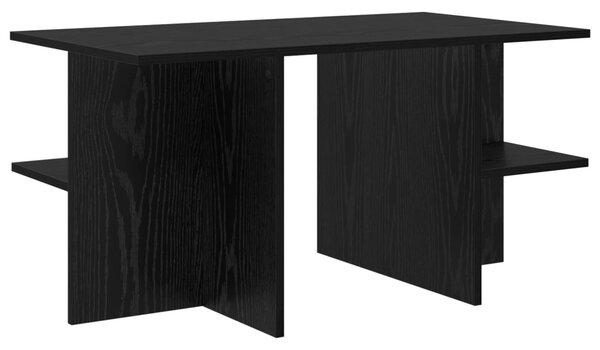 Dohányzóasztal Fekete Tölgy 87 x 50 x 45 cm Mérnöki fa