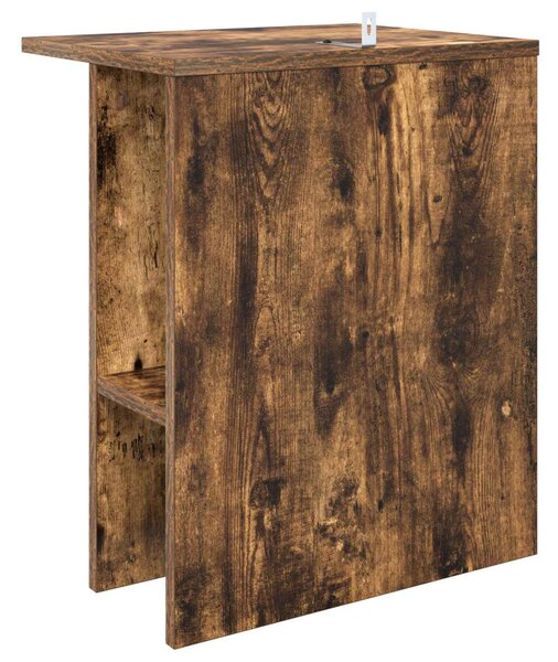 Dohányzóasztal 2 pcs Füstös Tölgy 40 x 30 x 49 cm Szerelt Fa