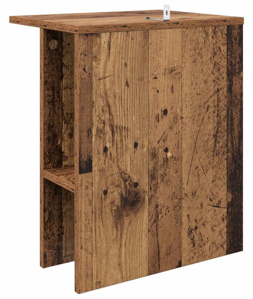 Dohányzóasztal Antik Fa 40 x 30 x 49 cm Szerelt Fa