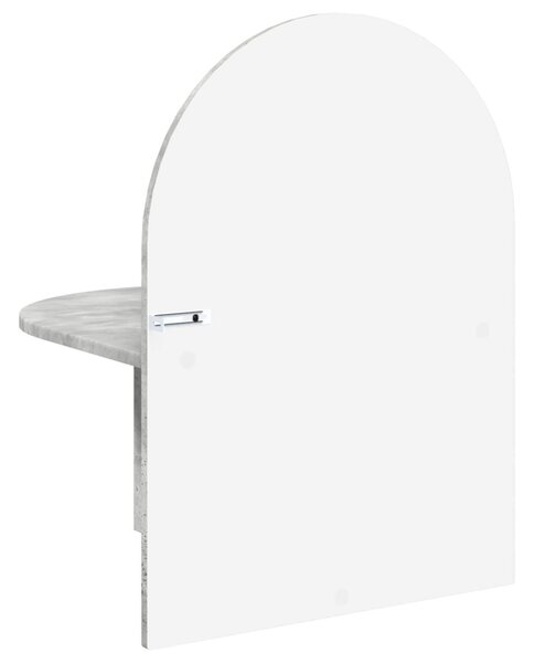 VidaXL Éjjeli asztal 2 pcs Betonszürke 48 x 49 x 65 cm Mérnöki fa