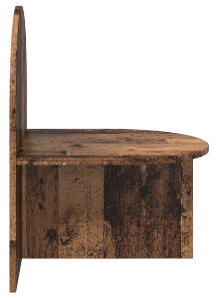 Éjjeli asztal 2 db Antik Fa 48 x 49 x 65 cm Mérnöki fa