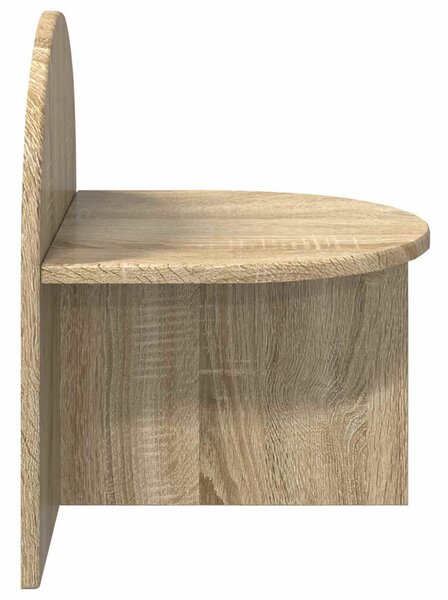 Éjjeli asztal 2 db Sonoma Tölgy 40 x 35,5 x 45,5 cm Mérnöki fa