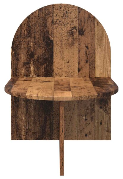 Éjjeli asztal 2 db Antik Fa 48 x 49 x 65 cm Mérnöki fa