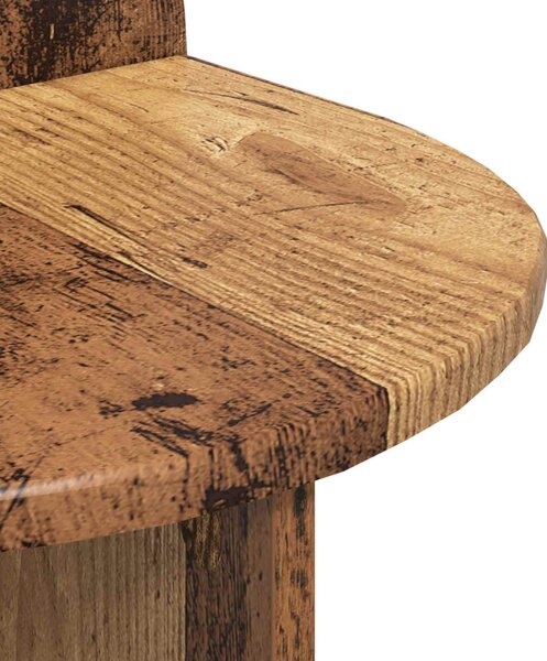 VidaXL Éjjeli asztal 2 pcs Antik Fa 40 x 35,5 x 45,5 cm Mérnöki fa