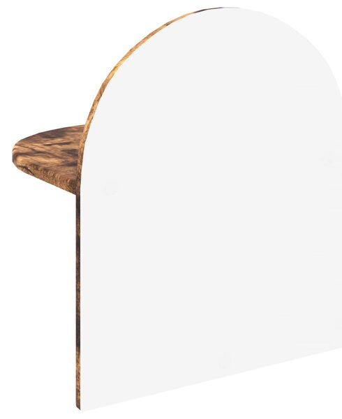 VidaXL Éjjeli asztal Füstölt Tölgy 40 x 35,5 x 45,5 cm Mérnöki fa