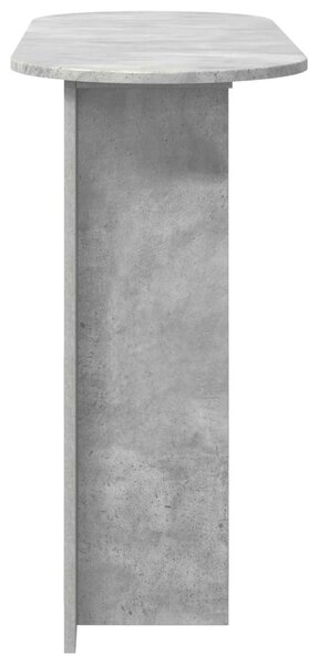 Konzolasztal Betonszürke 100 x 39,5 x 75 cm Szerelt Fa