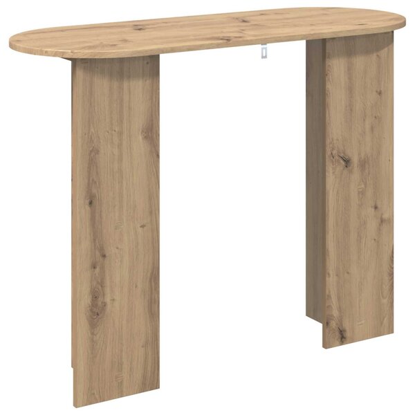 Konzolasztal Kézműves Tölgy 100 x 39,5 x 75 cm Szerelt Fa