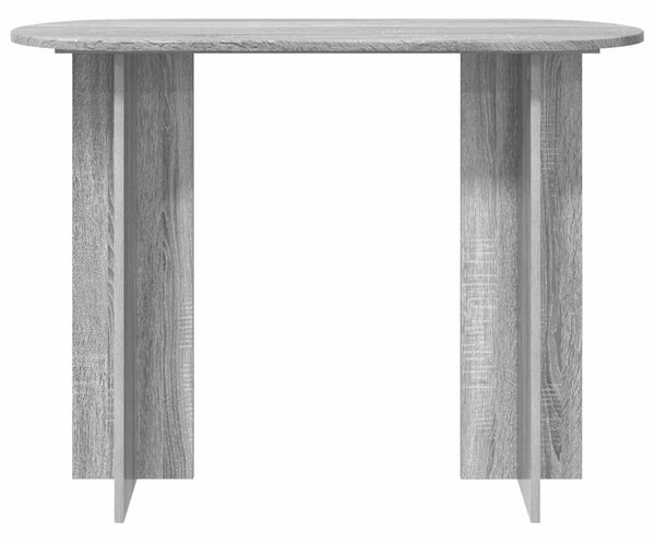 Konzolasztal Szürke Sonoma 100 x 39,5 x 75 cm Szerelt Fa