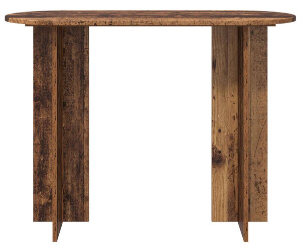 Konzolasztal tárolóval Antik Fa 100 x 39,5 x 75 cm Szerelt Fa
