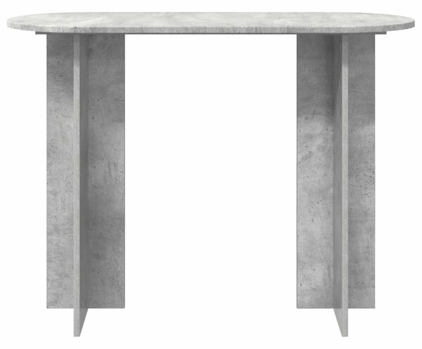 Konzolasztal Betonszürke 100 x 39,5 x 75 cm Szerelt Fa