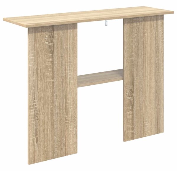 Konzolasztal Sonoma Tölgy 100 x 30 x 75 cm Szerelt Fa