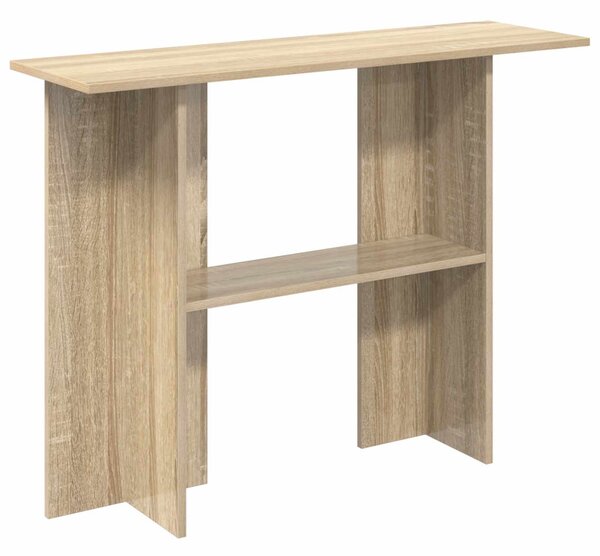 Konzolasztal Sonoma Tölgy 100 x 30 x 75 cm Szerelt Fa