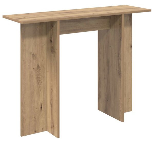 Konzolasztal Kézműves Tölgy 100 x 30 x 75 cm Szerelt Fa
