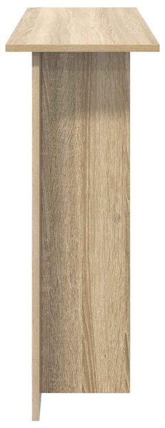 Konzolasztal Sonoma Tölgy 100 x 30 x 75 cm Szerelt Fa