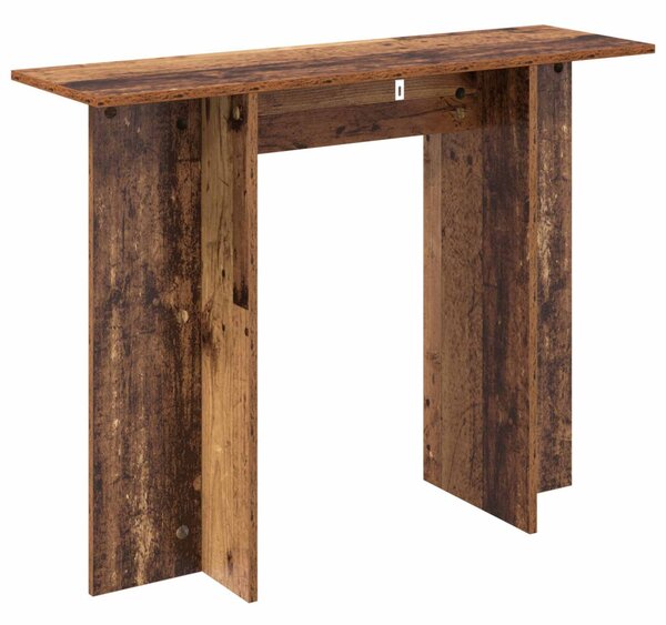 Konzolasztal Antik Fa 100 x 30 x 75 cm Szerelt Fa