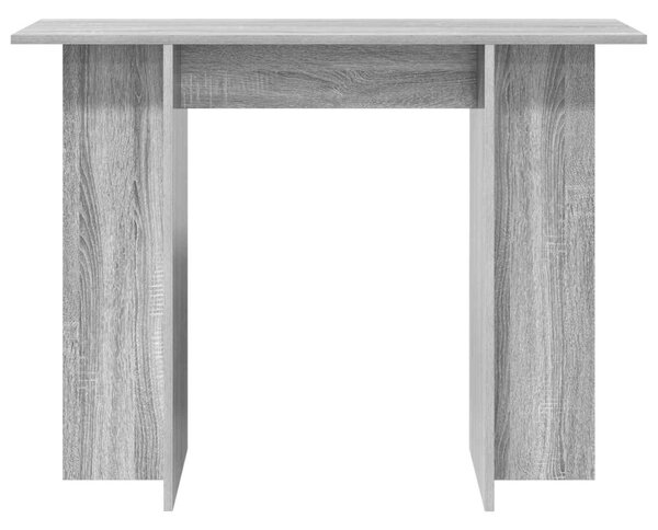 Konzolasztal Szürke Sonoma 100 x 30 x 75 cm Szerelt Fa